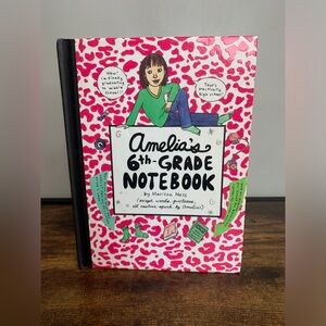 Amelia's 6th-Grade Notebook: Hardcover Book by Marissa Moss, Kids Youth Tweens